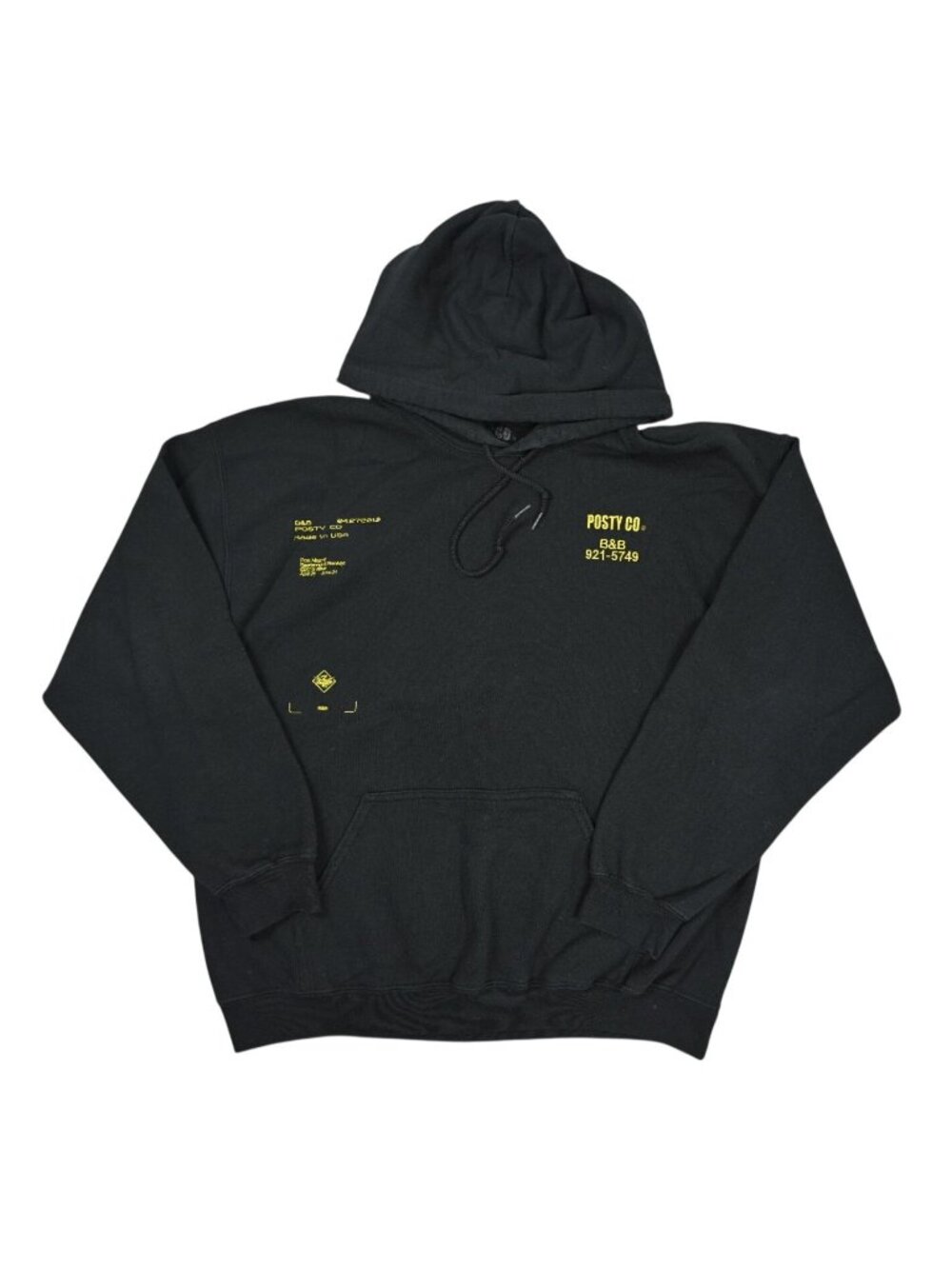 Posty Co Post Malone Beerbongs & Bentleys Hoodie in Black